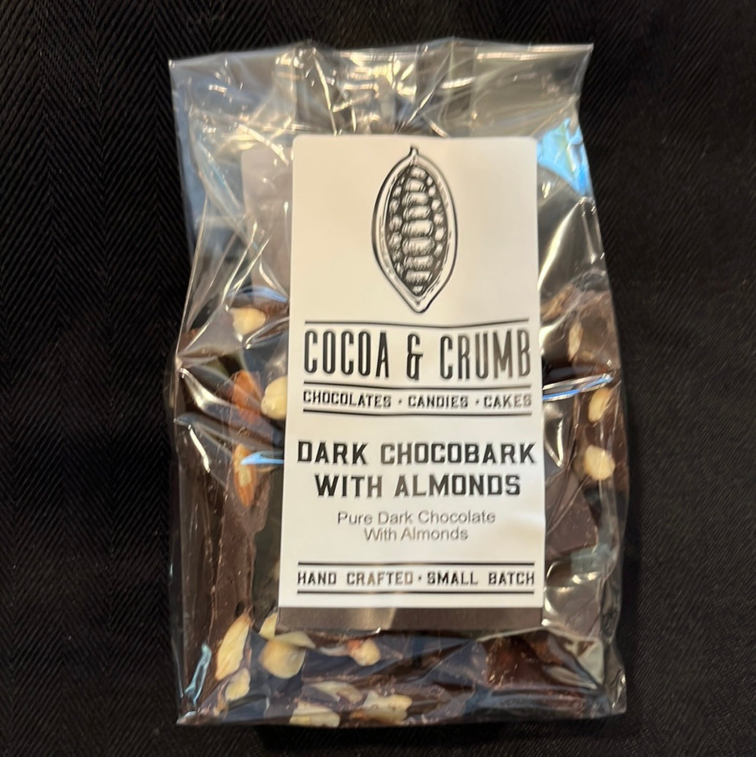 Dark Chocobark with Almonds